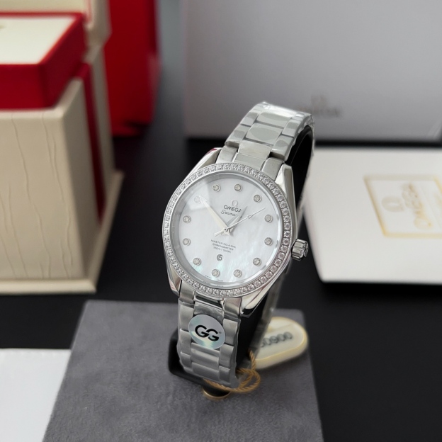 オメガ「Omega」アクアテラ 34mm マスタークロノメーター