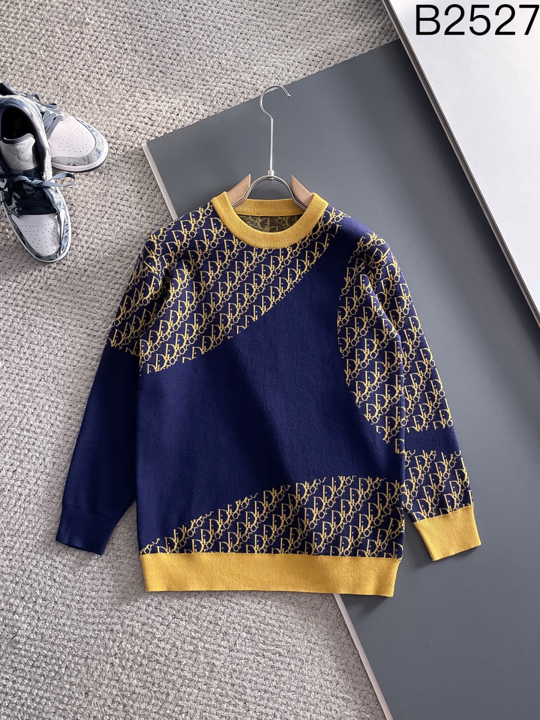 ディオール「Dior」秋冬新作ニットクルーネックセーター