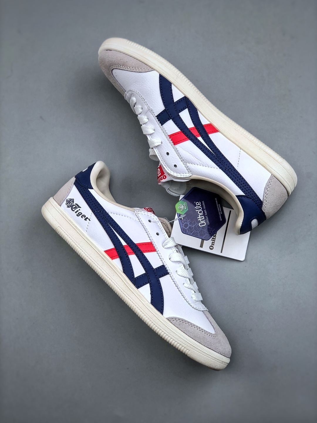 オニツカタイガー「Onitsuka Tiger」Tokuten ― ローカット レトロ ランニングスニーカー
