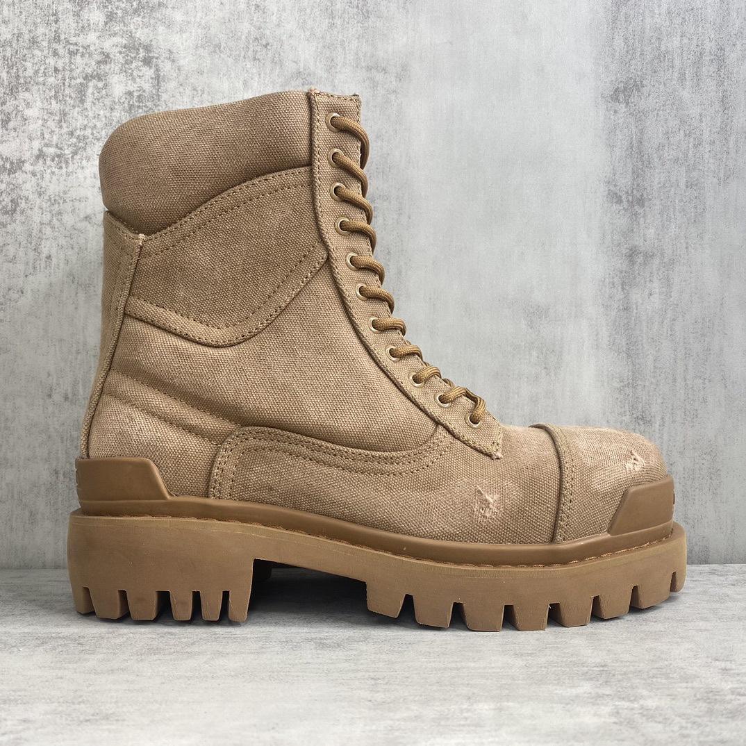 バレンシアガ「Balenciaga」バレンシアガ ストンパー ジップドブーティ / レザーブーツ