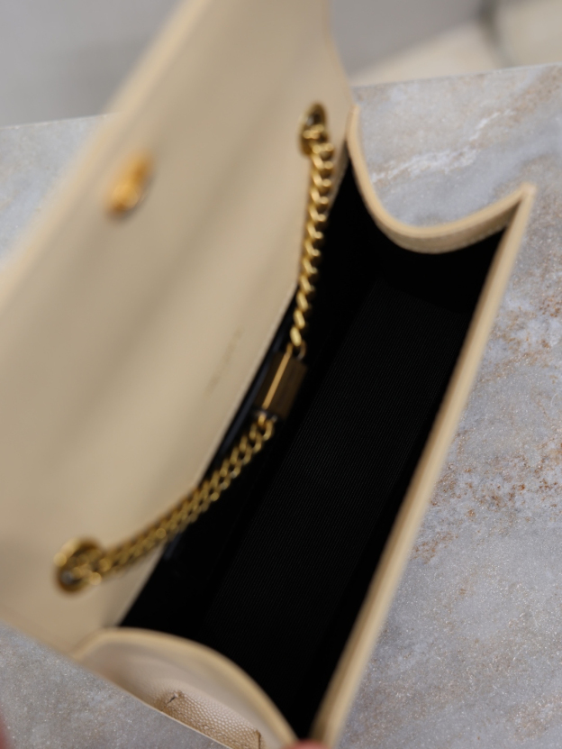 2026サンローラン「Saint Laurent KATE プティ グレインドレザー ショルダーバッグ