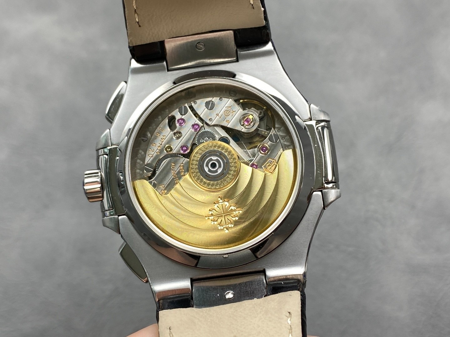 パテック フィリップ「Patek Philippe」ノーチラス 5980 クロノグラフ メンズウォッチ41MM