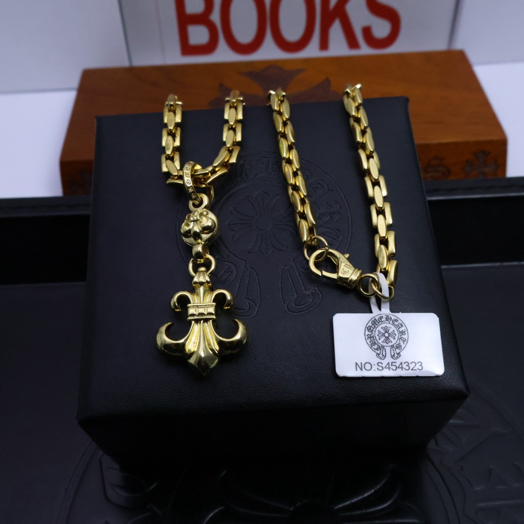 クロムハーツ「Chrome Hearts」クラシッククロスペンダントネックレス