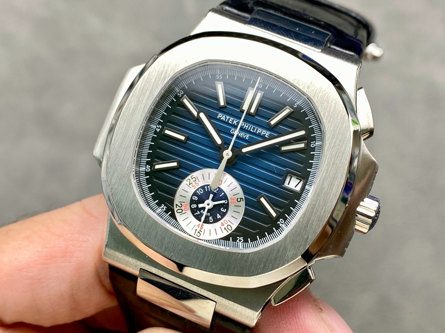 パテック フィリップ「Patek Philippe」ノーチラス 5980 クロノグラフ メンズウォッチ41MM