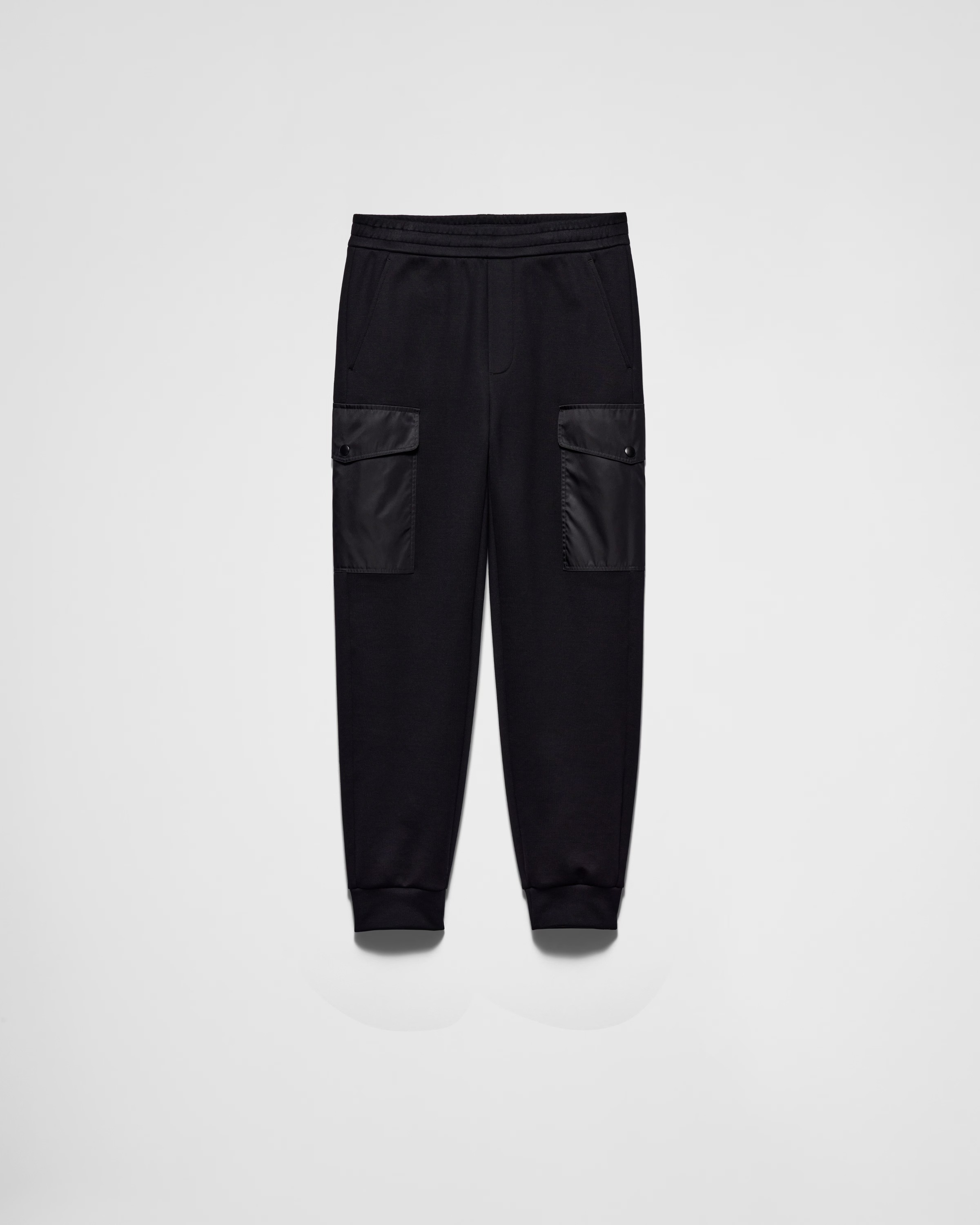 プラダ「Prada」コットンフリース×Re-Nylon トップス＆ボトムス