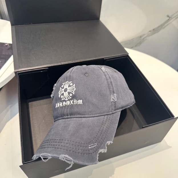 クロムハーツ「Chrome Hearts」クロスエンブレム スナップバック キャップ