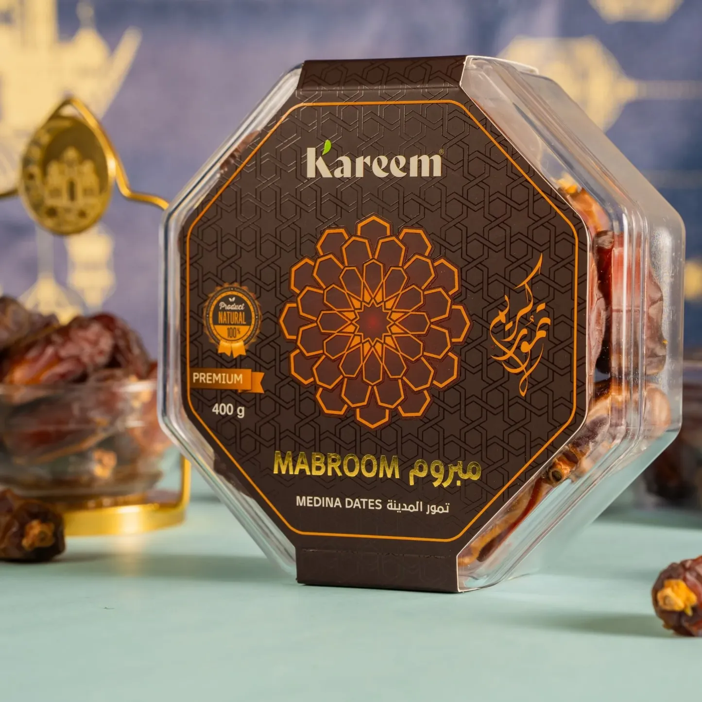 KAREEM KURMA MABROOM PREMIUM L [ 400g ] DIIMPORT DARI MADINAH - STOCK BARU