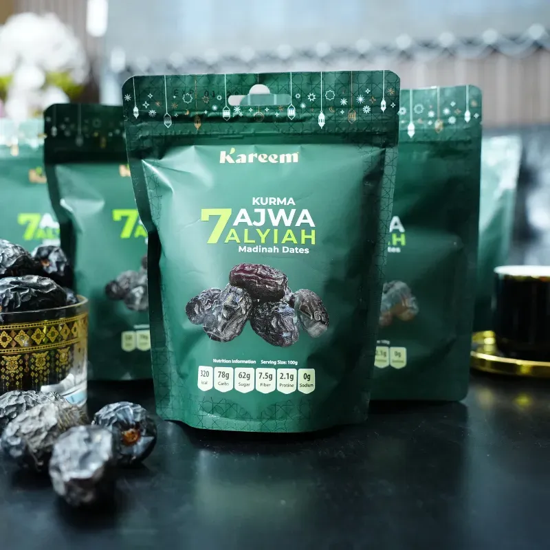 KAREEM KURMA 7 AJWA ALIYAH PREMIUM EXCLUSIVE MINI POUCH - 7 Biji