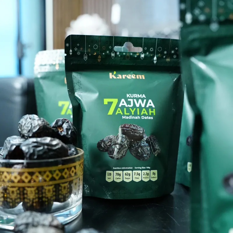 KAREEM KURMA 7 AJWA ALIYAH PREMIUM EXCLUSIVE MINI POUCH - 7 Biji