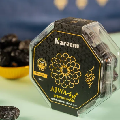 Kareem Kurma Ajwa Premium 400g Saiz Large – Stok Baru dari Madinah