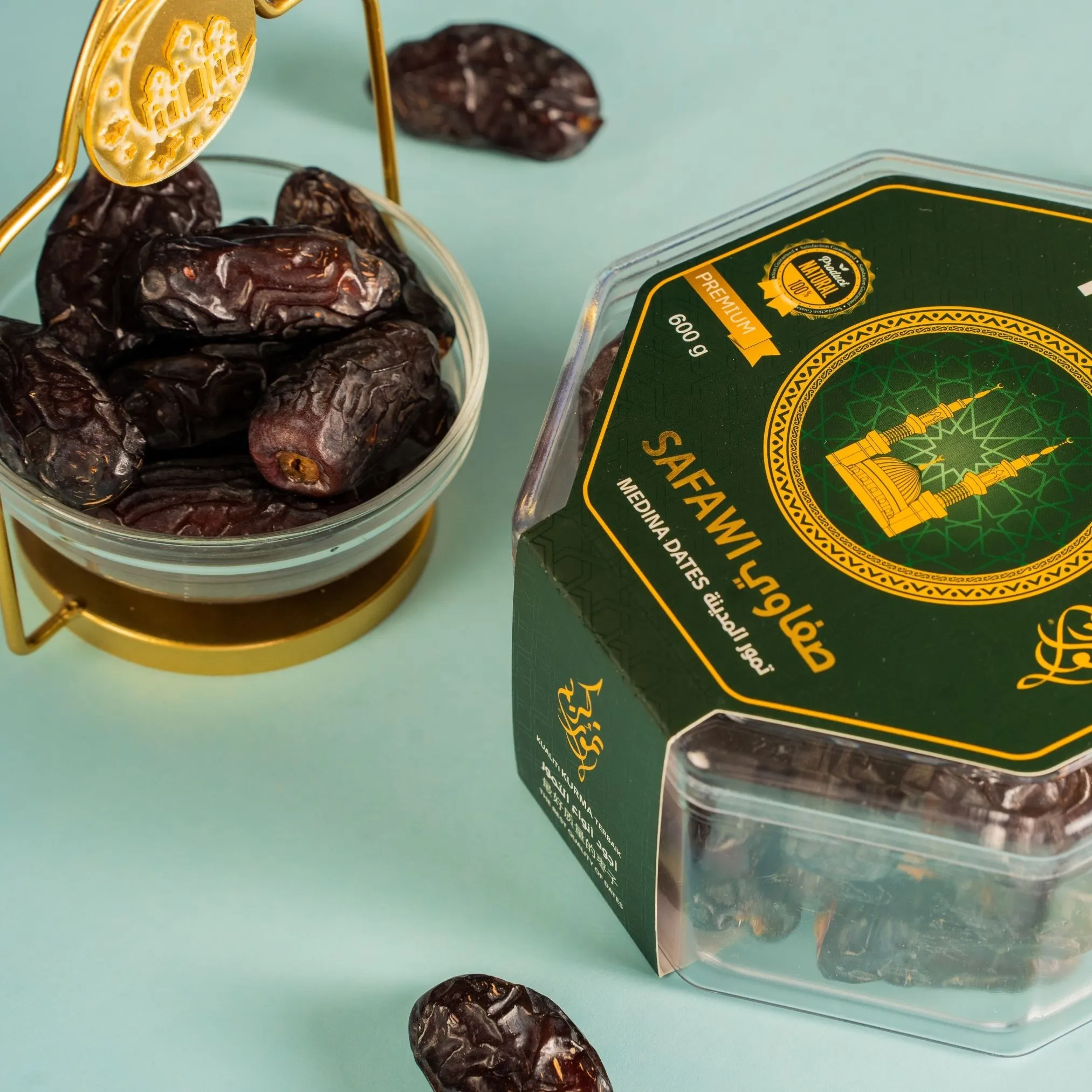 Kareem Kurma Safawi Premium L [600g] – Diimport dari Madinah, Stok Baru