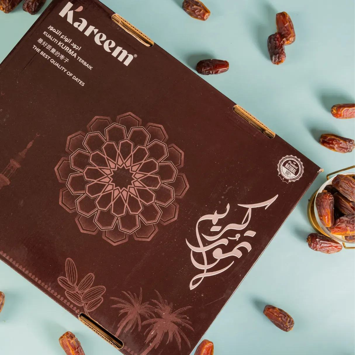 KAREEM KURMA PREMIUM MABROOM Mix L [ 5kg ] DIIMPORT DARI MADINAH - STOK BARU