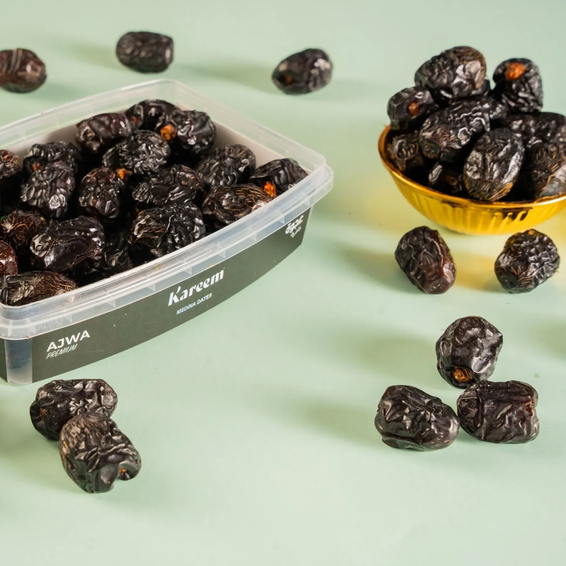 KAREEM KURMA AJWA PREMIUM M [ 400g ] DIIMPORT DARI MADINAH - STOK BARU