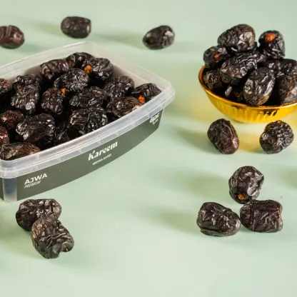 KAREEM KURMA AJWA PREMIUM M [ 400g ] DIIMPORT DARI MADINAH - STOK BARU