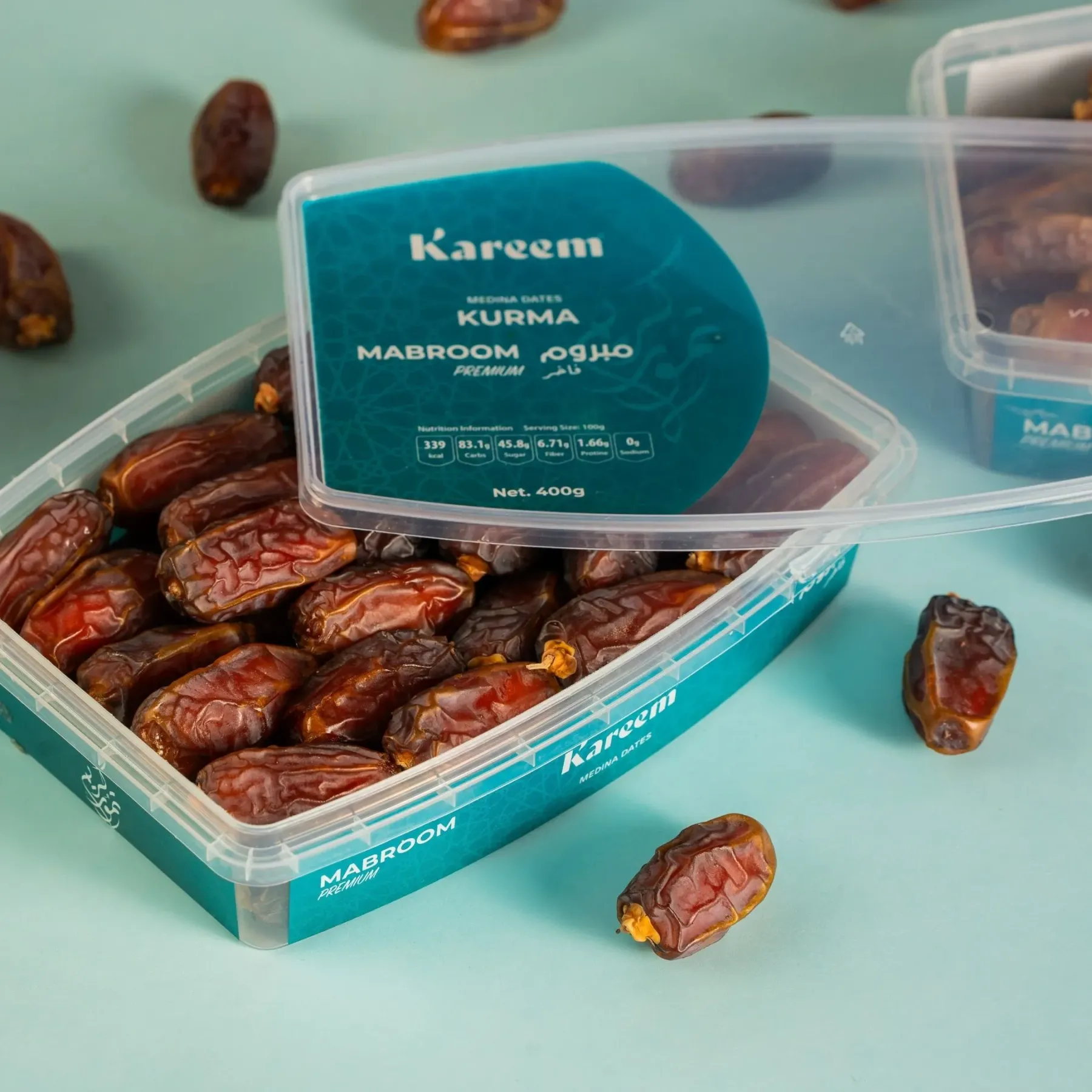 Kareem Kurma Mabroom Premium M [400g] – Stok Baru dari Madinah