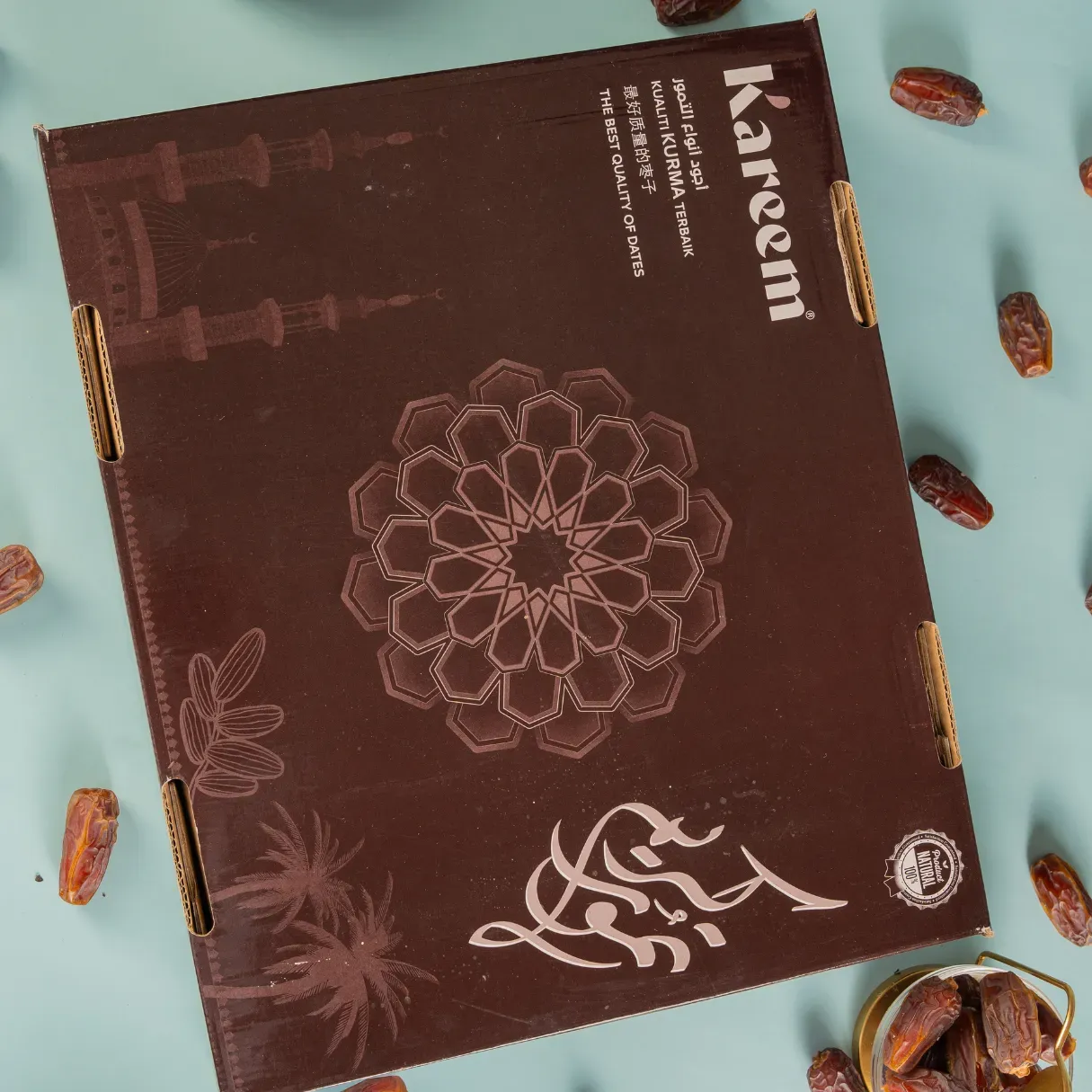 KAREEM KURMA PREMIUM MABROOM Mix L [ 5kg ] DIIMPORT DARI MADINAH - STOK BARU