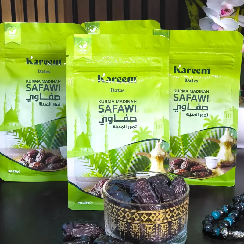 KAREEM KURMA SAFAWI PREMIUM 250g - Exclusive Pouch