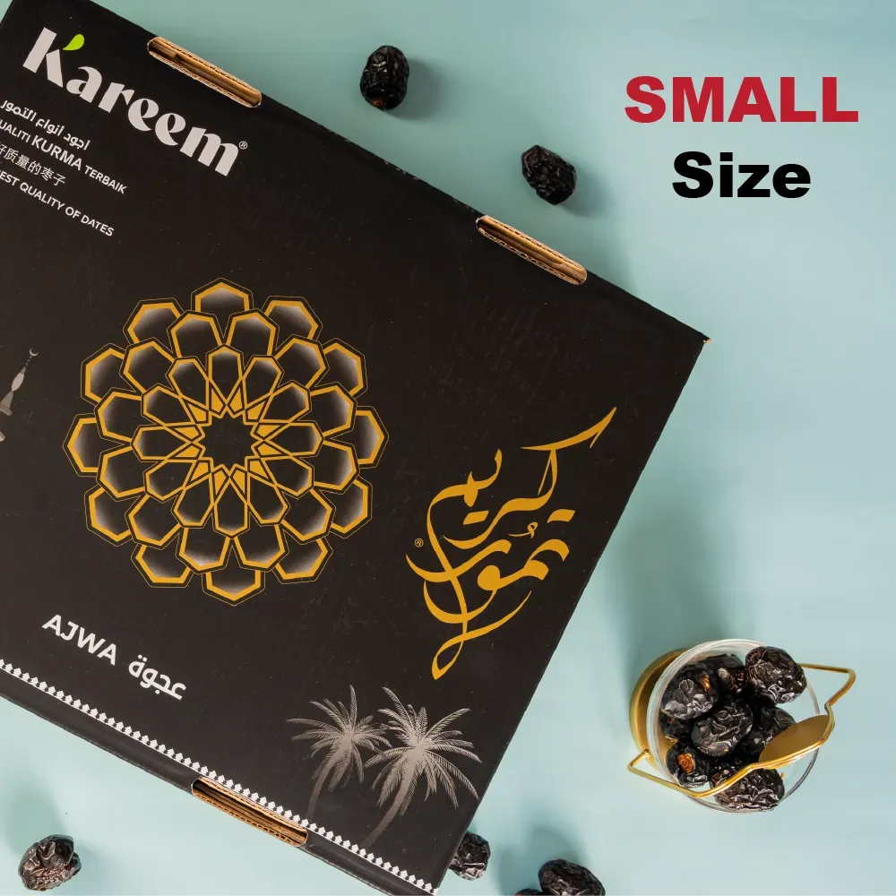 KAREEM KURMA AJWA PREMIUM S 5KG DIIMPORT DARI MADINAH - STOCK BARU