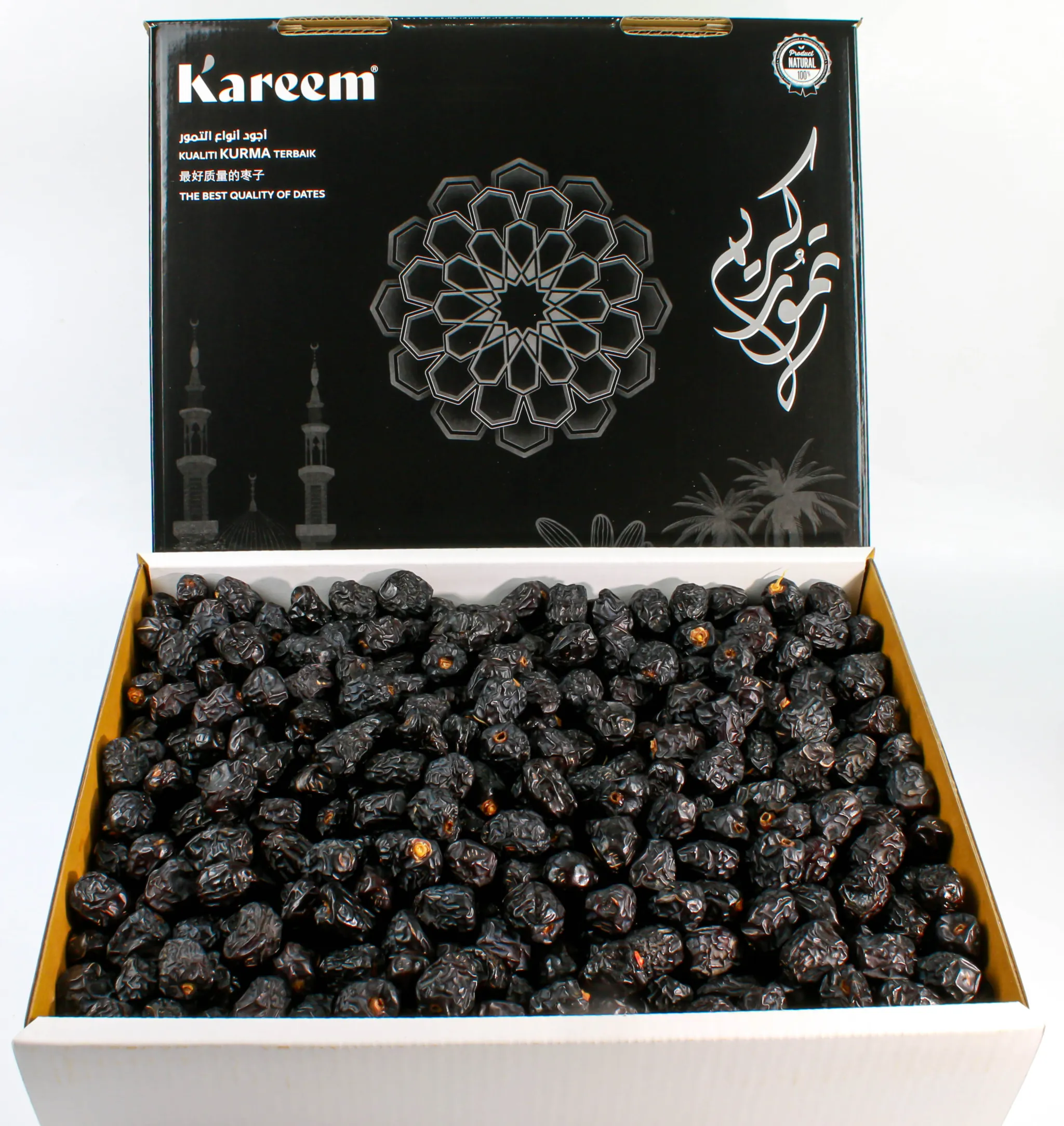 Kareem Kurma Ajwa Premium Mix [5kg] – Diimport dari Madinah, Stok Baru