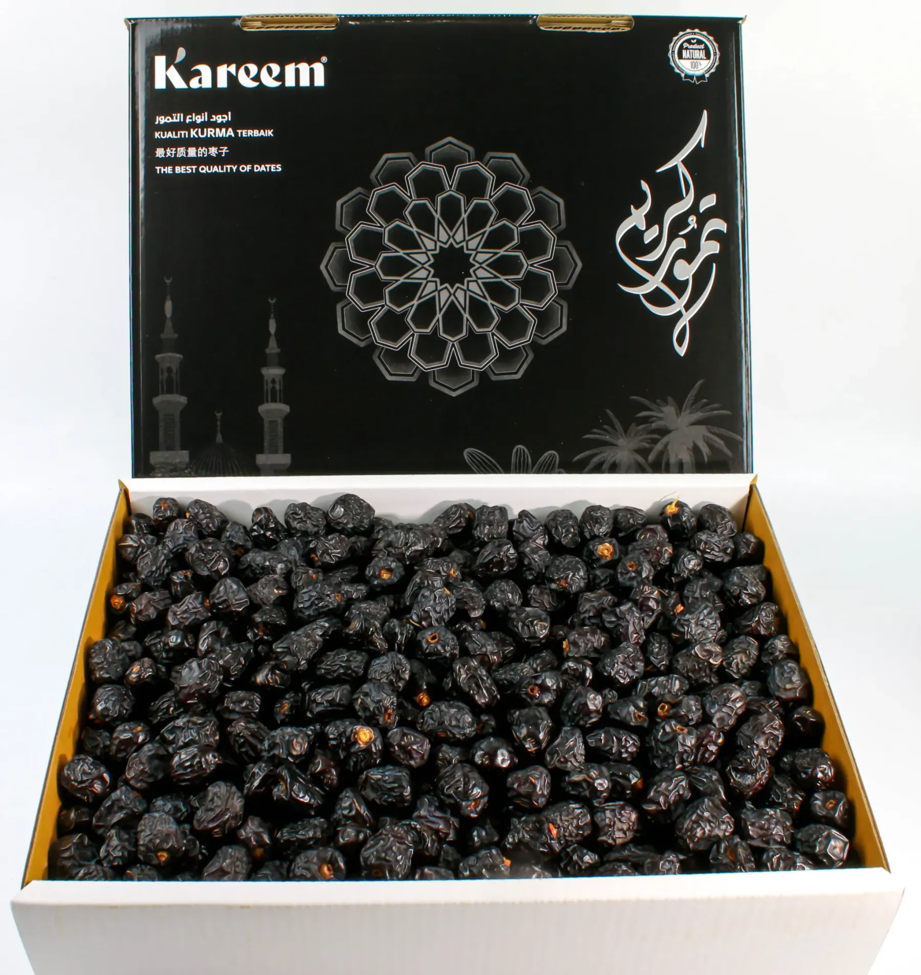 Kareem Kurma Ajwa Premium Mix [5kg] – Diimport dari Madinah, Stok Baru