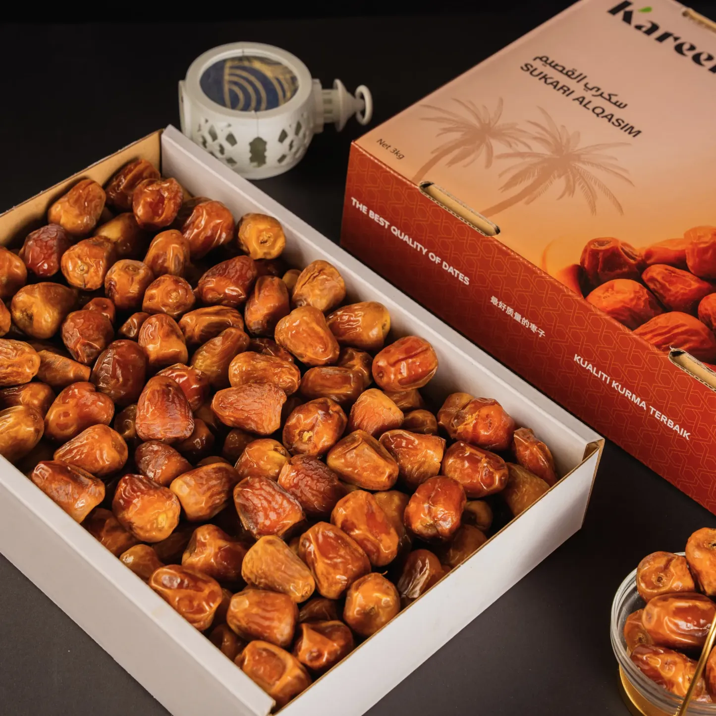 Kareem Kurma Sukari Mofatal 3KG – Import Premium dari Al Qassim