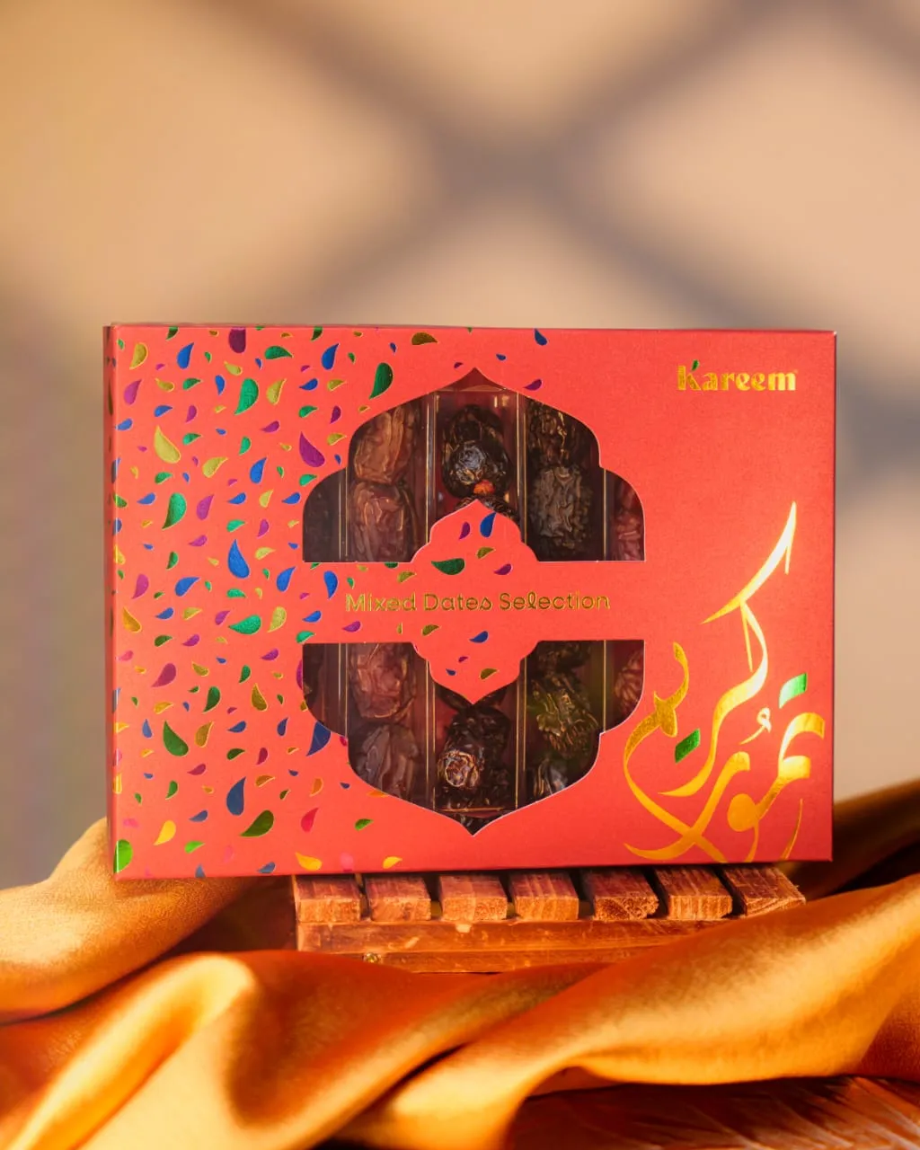 RAMADAN EXCLUSIVE  KAREEM KURMA MIXED DATES SELECTION 450g -  AJWA, MEDJOOL, MABROOM, SAFAWI 