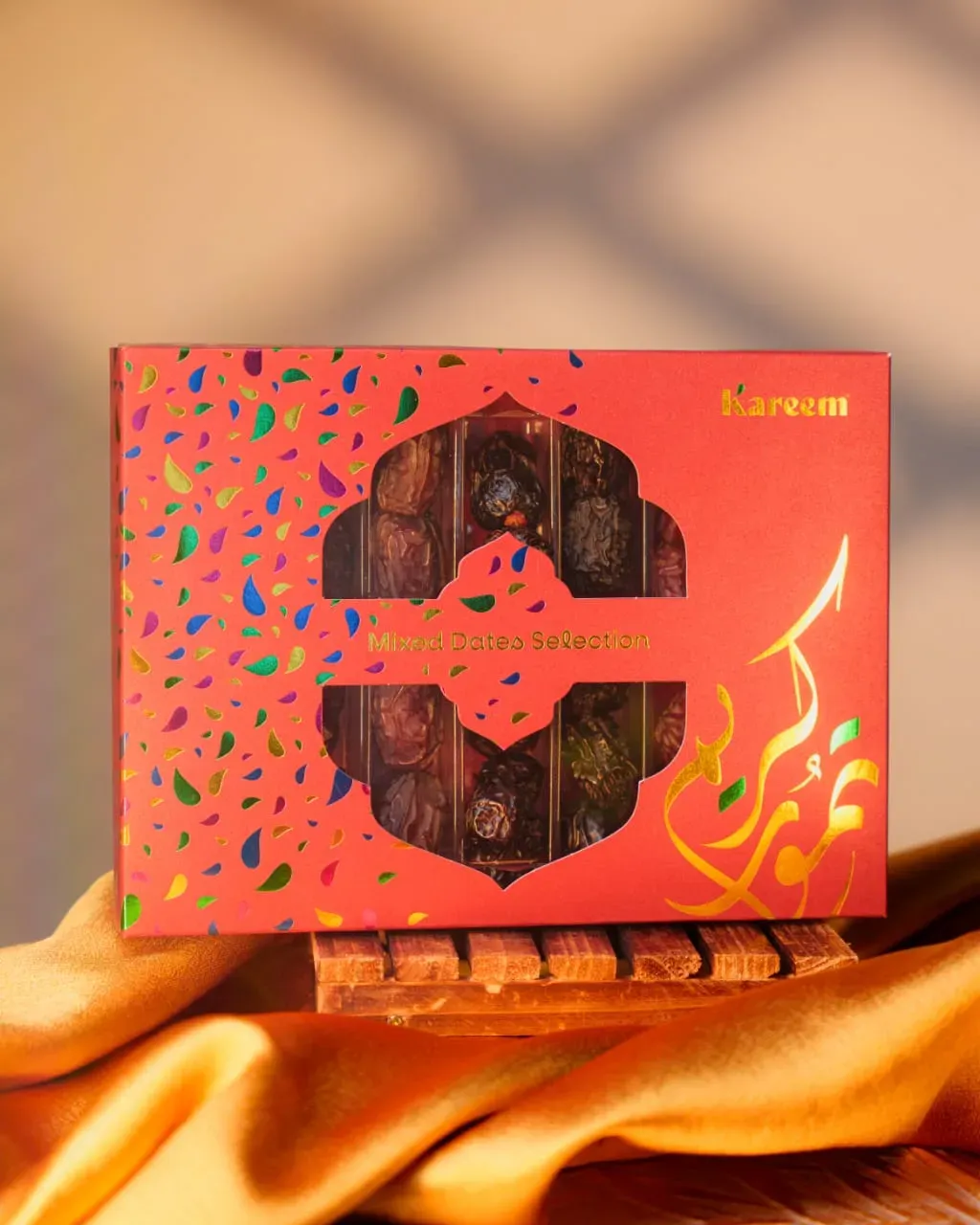 RAMADAN EXCLUSIVE  KAREEM KURMA MIXED DATES SELECTION 450g -  AJWA, MEDJOOL, MABROOM, SAFAWI 