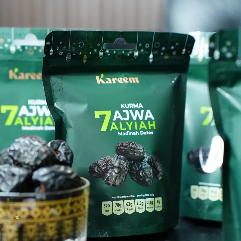 KAREEM KURMA 7 AJWA ALIYAH PREMIUM EXCLUSIVE MINI POUCH - 7 Biji