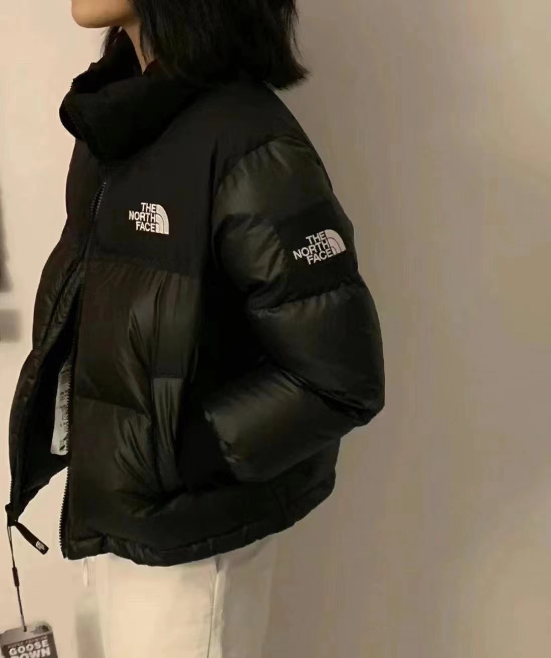2024 冬新色[ザノースフェイス] 1996 ECO NUPTSE JACKET カップルダックダウンジャケット