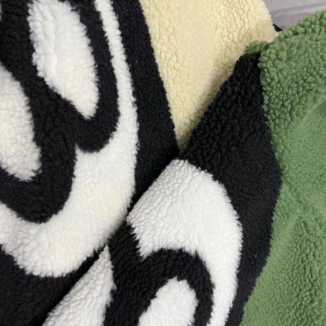 ステューシー Stussy ジャケット アウター 厚手 ボア 両面着用