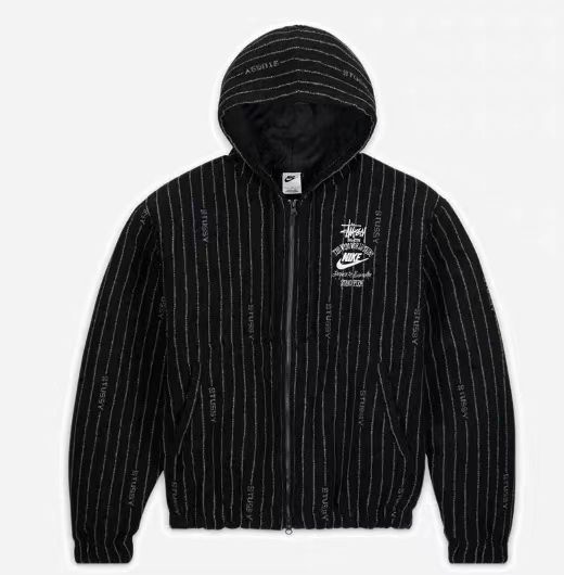 Stussy x  Striped Wool Jacket ステューシー x ナイキ ストライプ ウール ジャケット