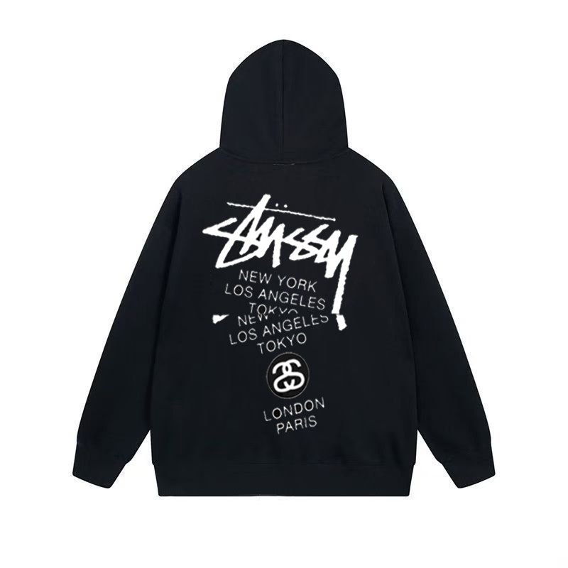 BASIC STUSSY ZIP HOODIE（ユニセックス）
