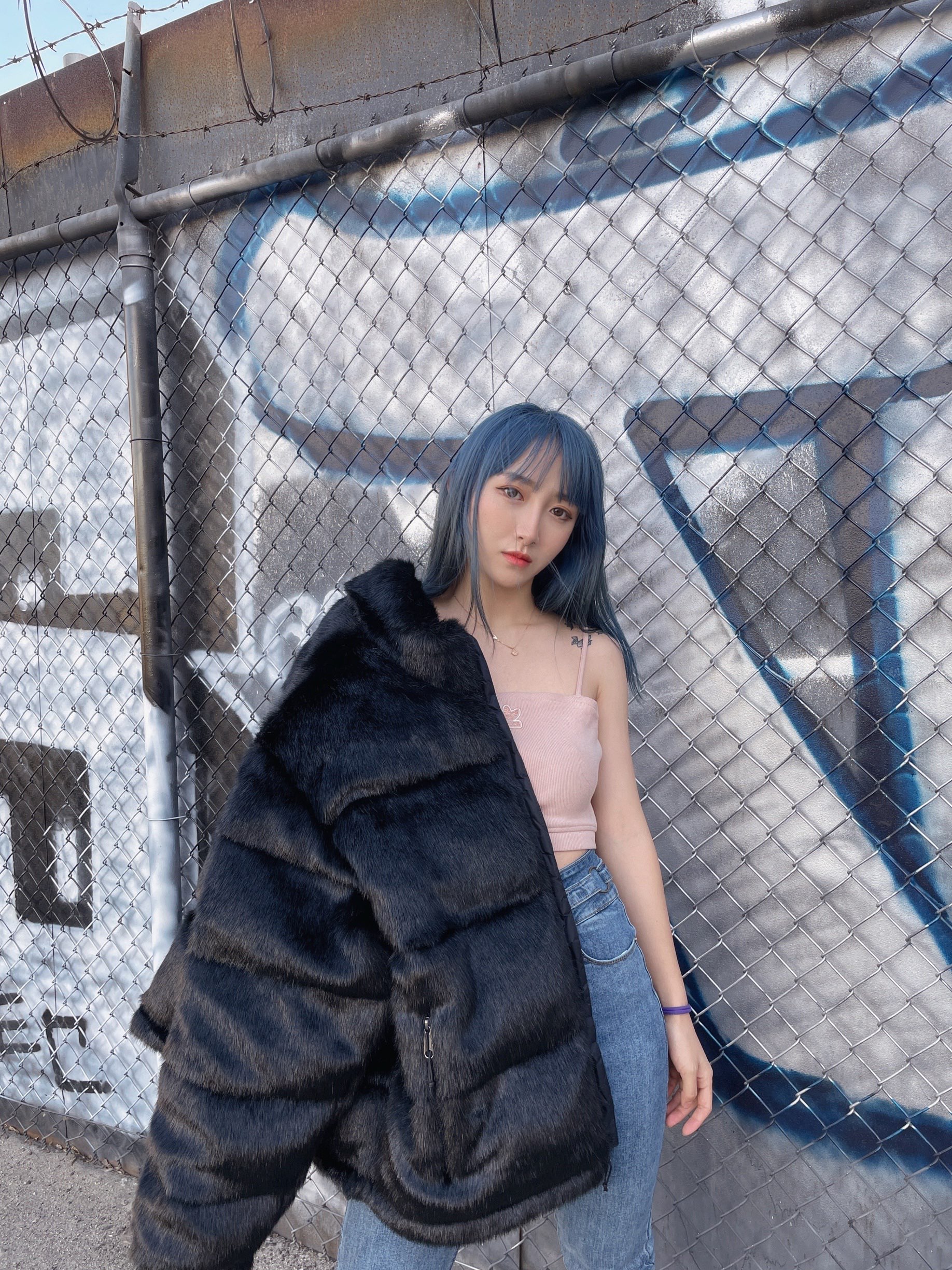 Supreme®/The North Face® Faux Fur Nuptse Jacket