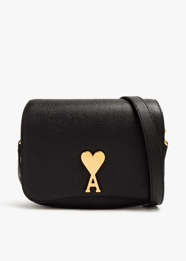 AMI PARIS ハンドバッグ ミニ バッグ グレインレザー バッグ