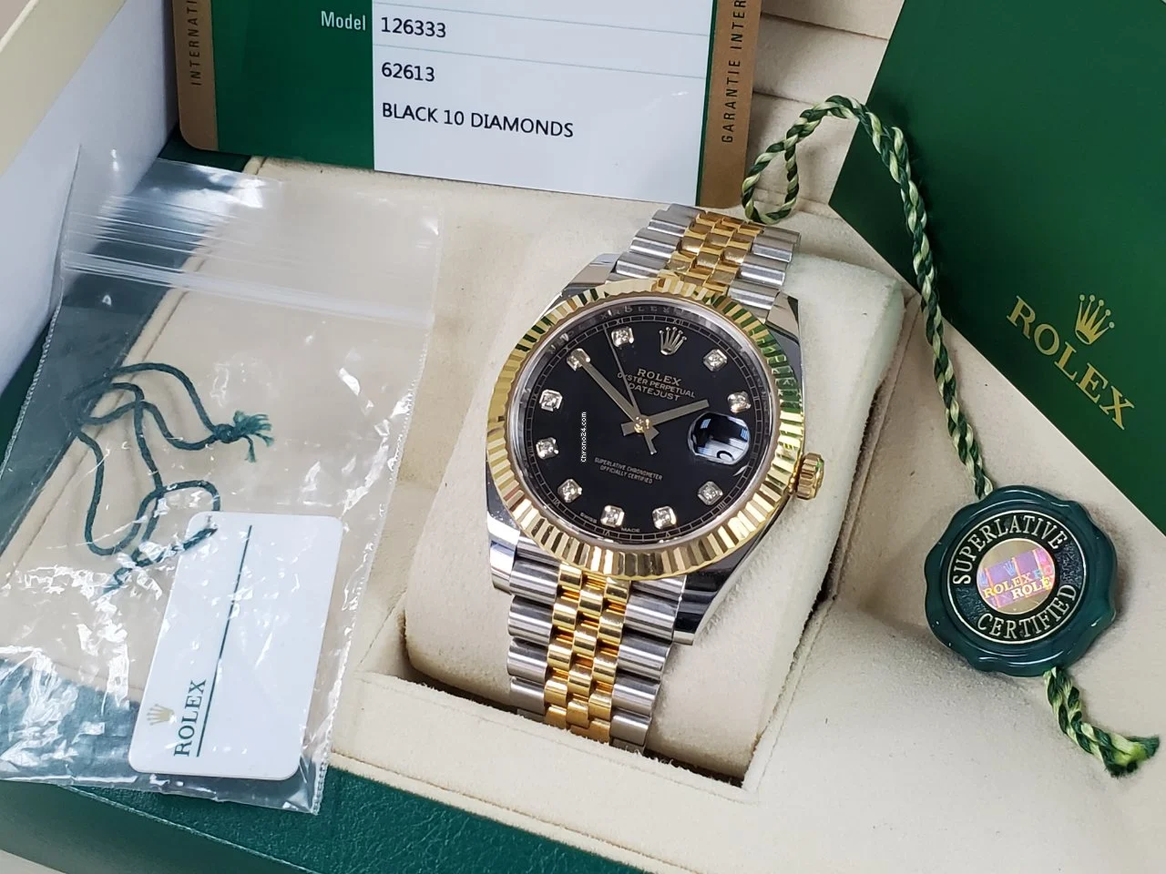 モデル オイスター、41 mm、オイスタースチール＆イエローゴールド126333