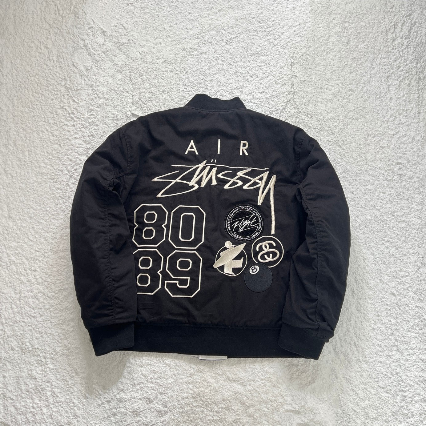 STUSSY×連名リバーシブルキルティングキルティングジャケット
