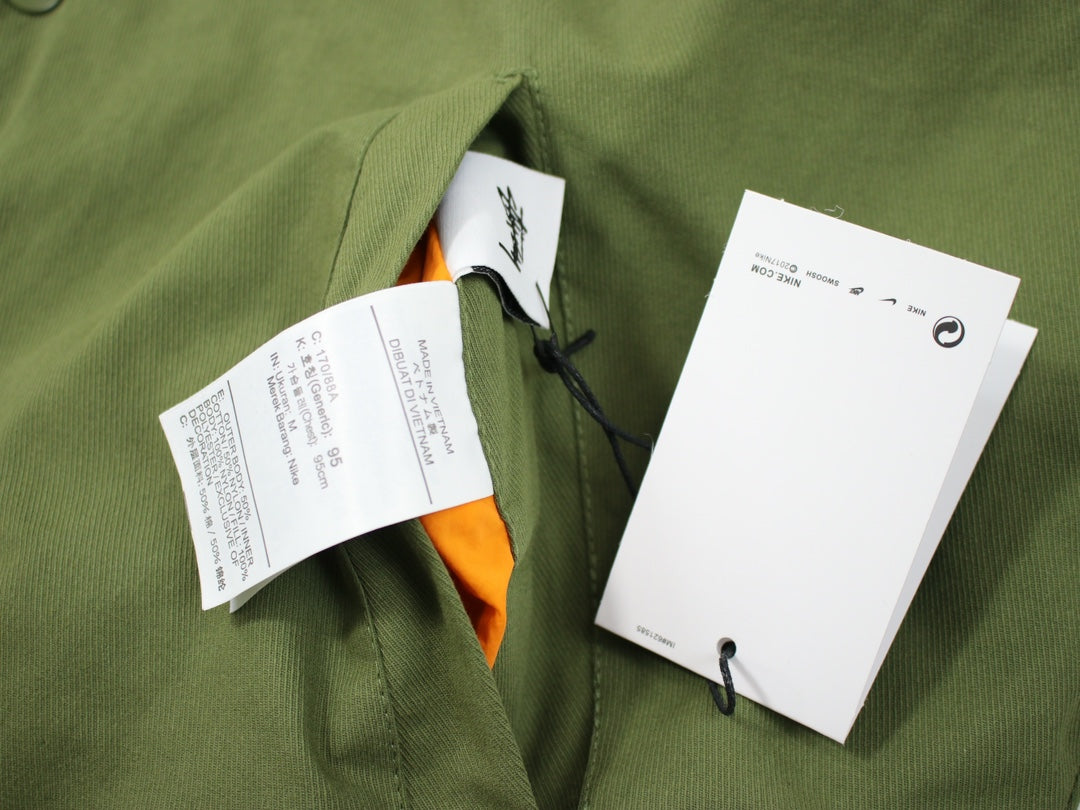 STUSSY×連名リバーシブルキルティングキルティングジャケット