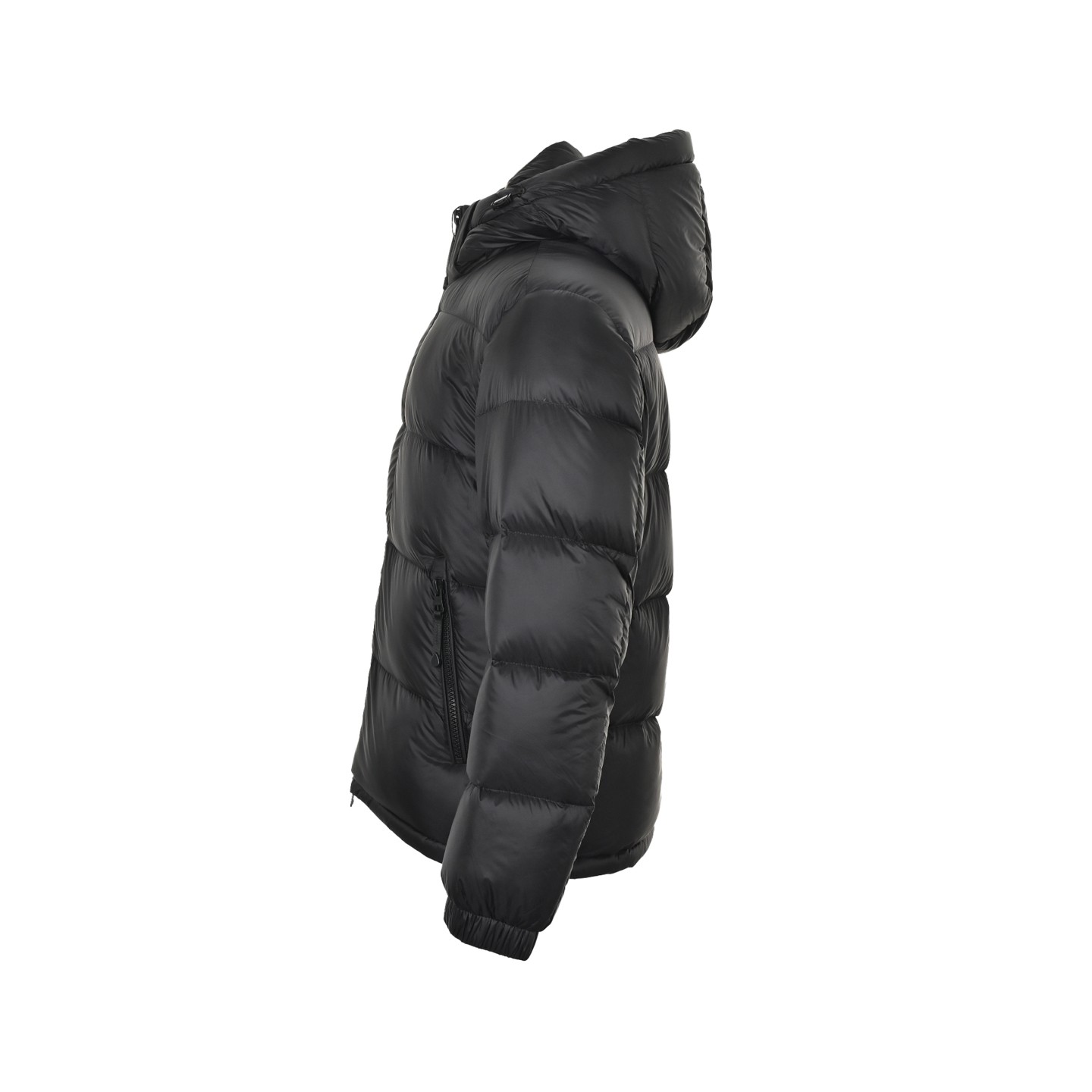 Burberry バーバリー 25FW新作 グレンチェックフードダウンジャケット ブラック