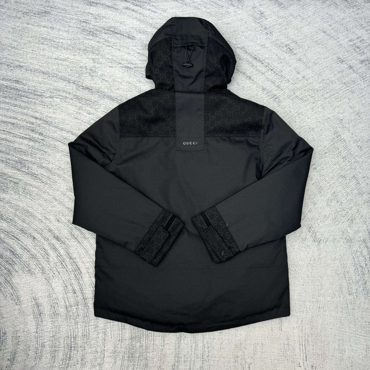 GUCCI グッチ 2025 FW秋冬新作 フード付き防風ロングスリーブダウンジャケット