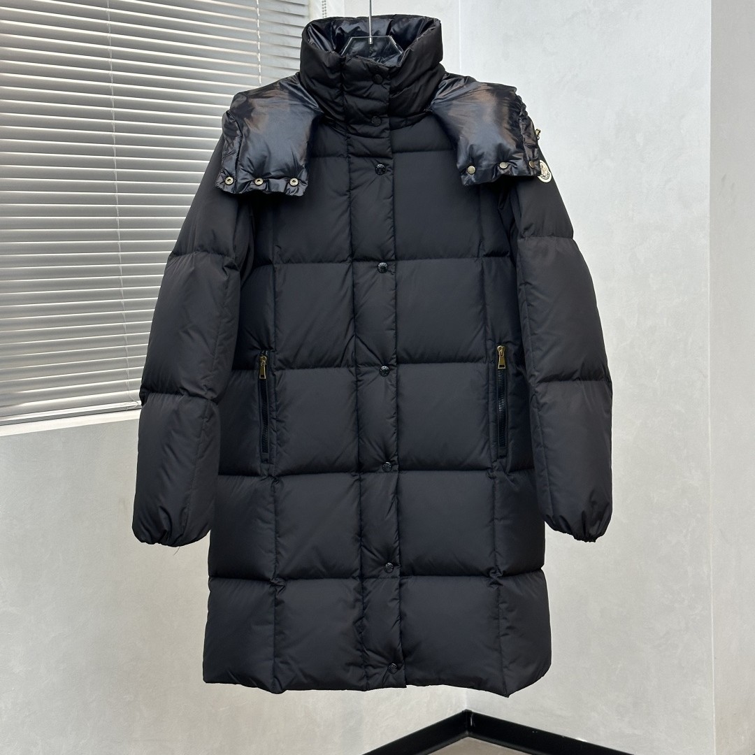 Moncler モンクレール リットシリーズ 2025秋冬新作 ブラックチョコレート 修身ダウンジャケット レディース