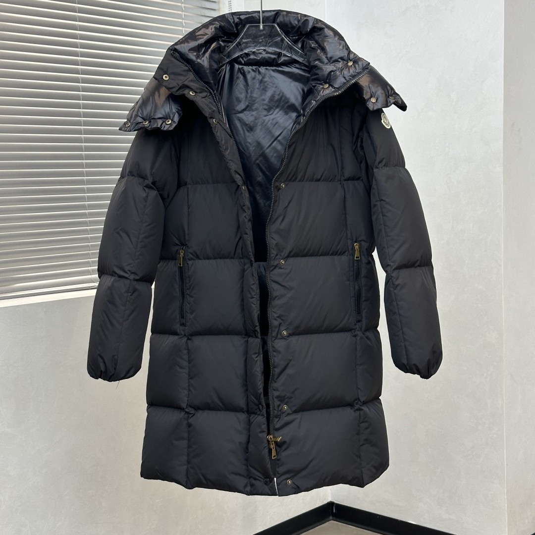 Moncler モンクレール リットシリーズ 2025秋冬新作 ブラックチョコレート 修身ダウンジャケット レディース
