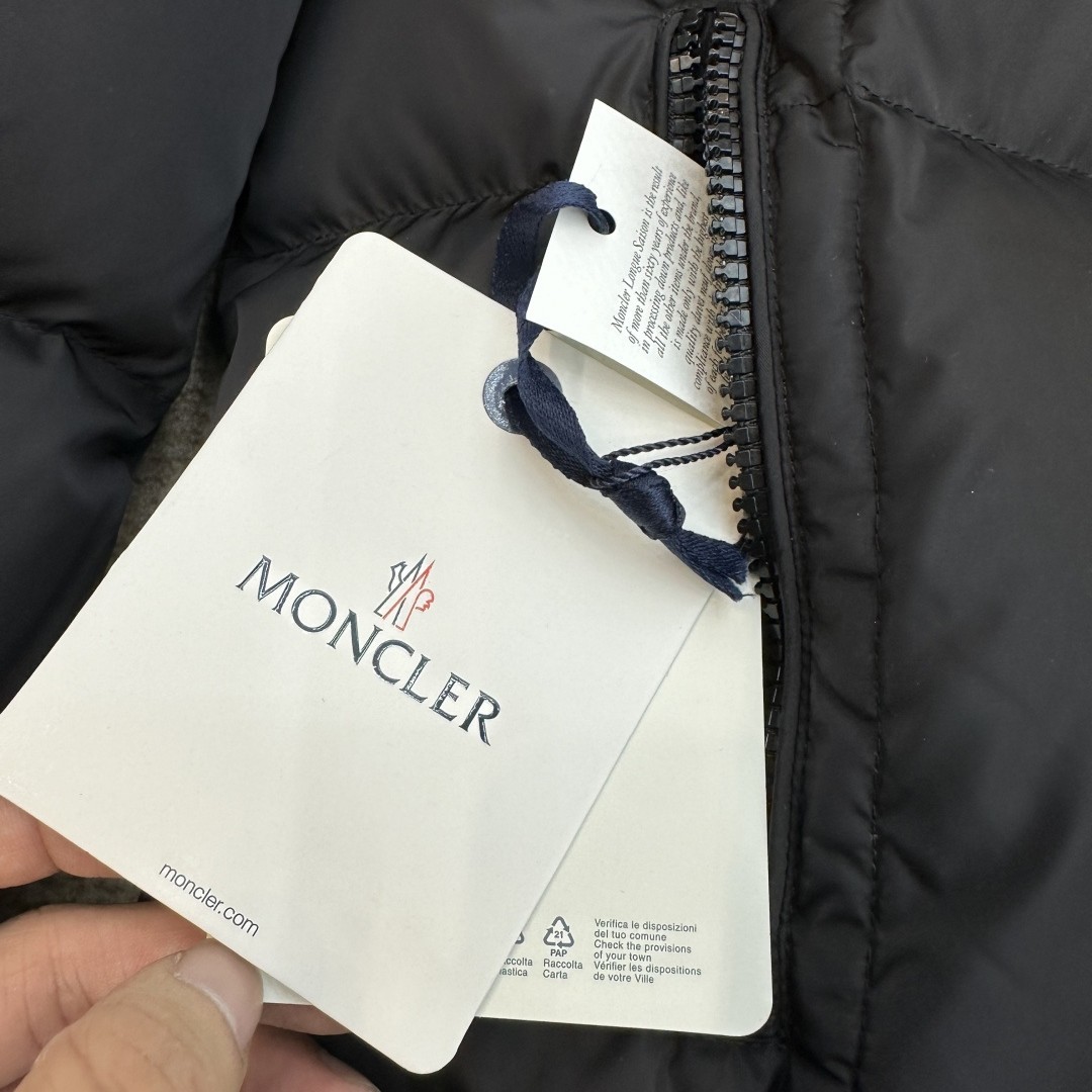 Moncler モンクレール リットシリーズ 2025秋冬新作 ブラックチョコレート 修身ダウンジャケット レディース