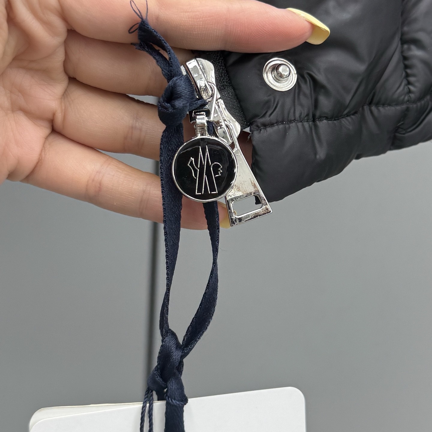 MONCLER モンクレール 小香風編み飾りポケット 短款リブ立て パンクローズ ダウンジャケット 2025秋冬新作