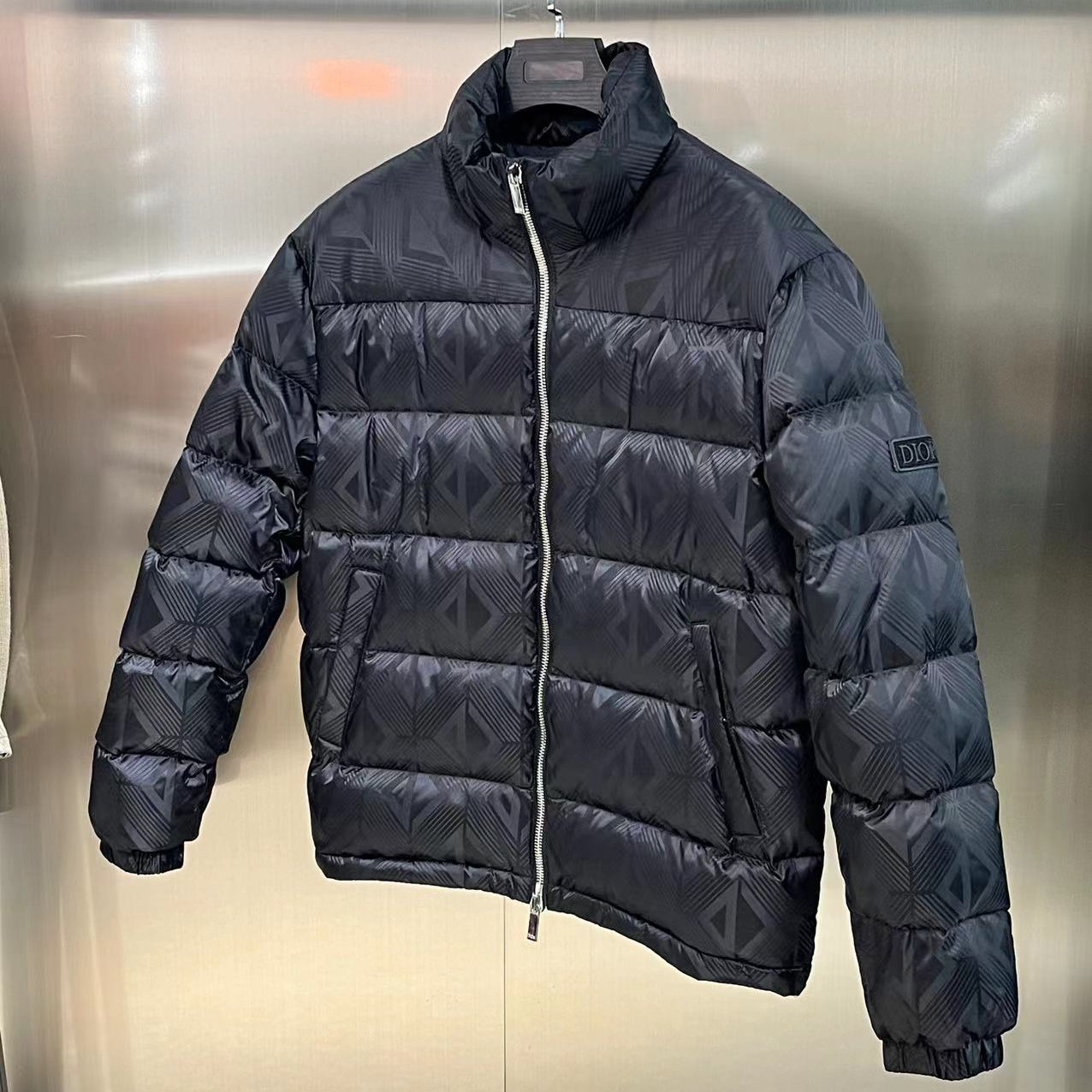 DIOR ディオール メンズダウンジャケットDiOR ブラック/ネイビー