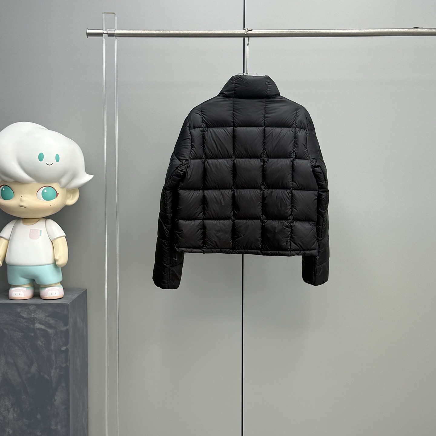 MONCLER モンクレール 小香風編み飾りポケット 短款リブ立て パンクローズ ダウンジャケット 2025秋冬新作