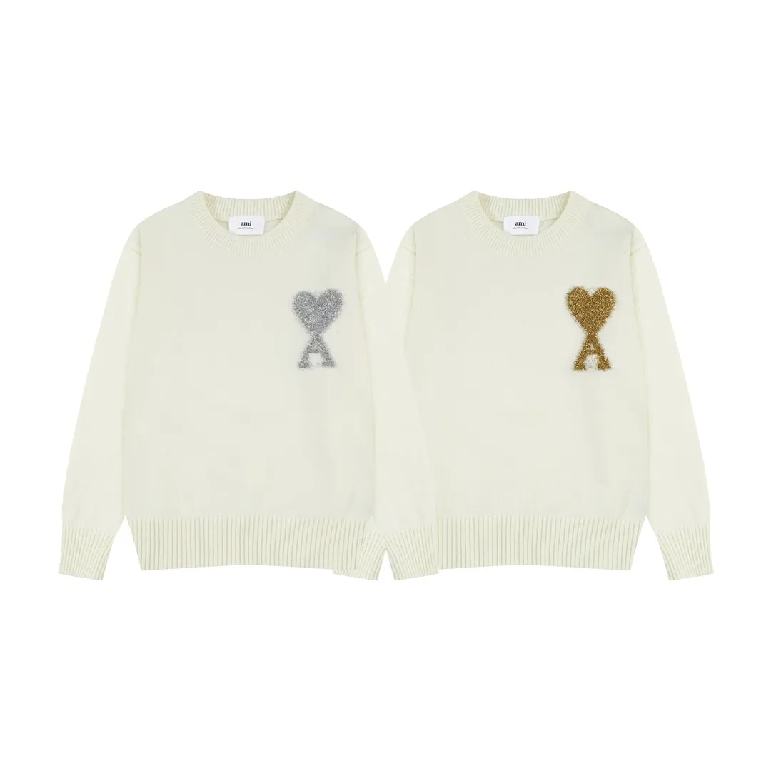 AMI PARIS（アミ パリス） プルオーバー セーター 男女兼用ロゴニット