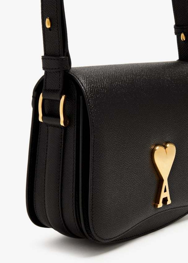 AMI PARIS ハンドバッグ ミニ バッグ グレインレザー バッグ