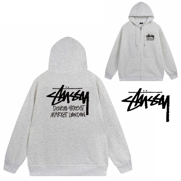 STUSSY X BAPECollaborative trendy street style hoodie（ユニセックス）