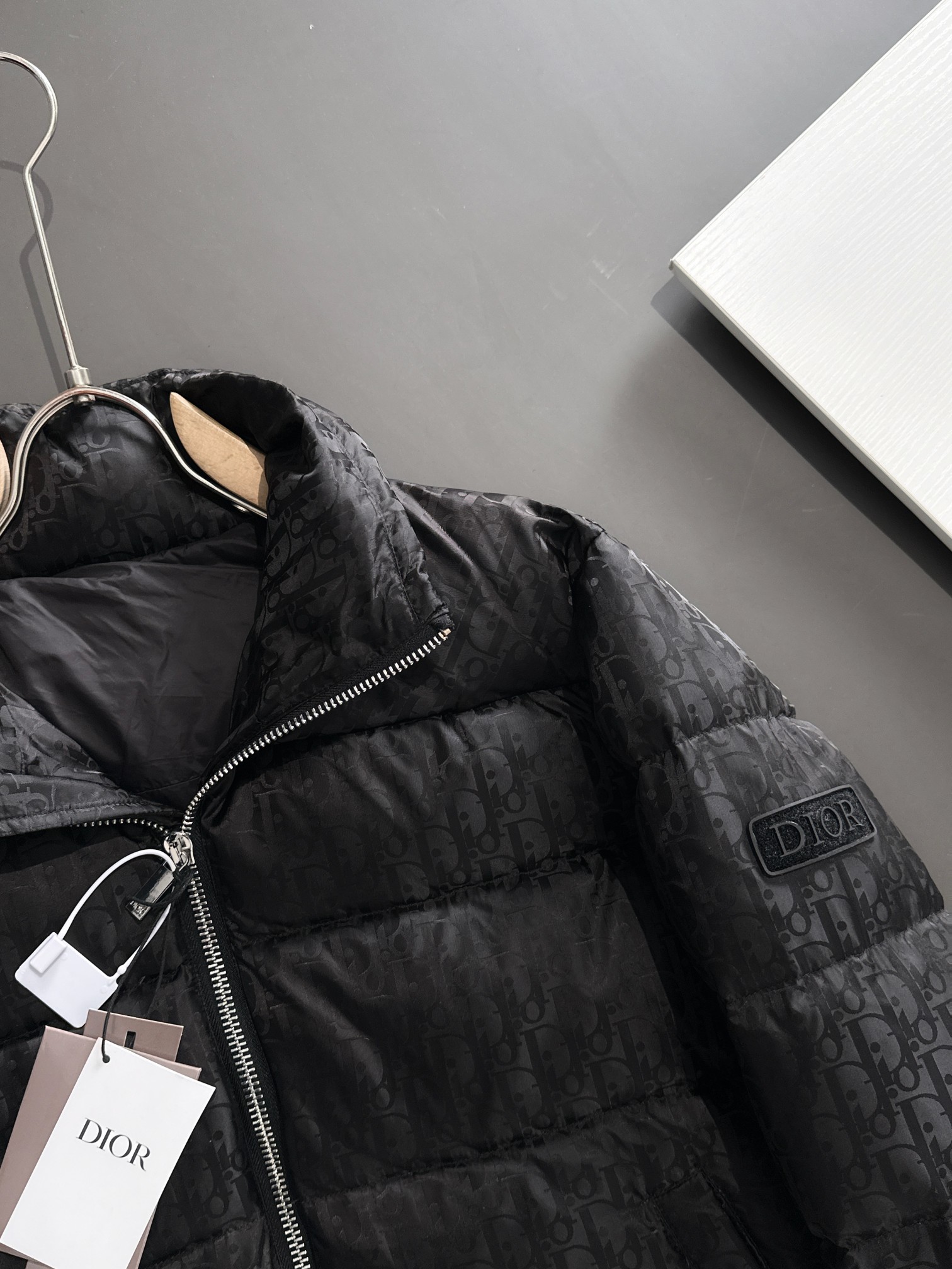 DIOR パファージャケット ディオール オブリーク テクニカル ジャカード
