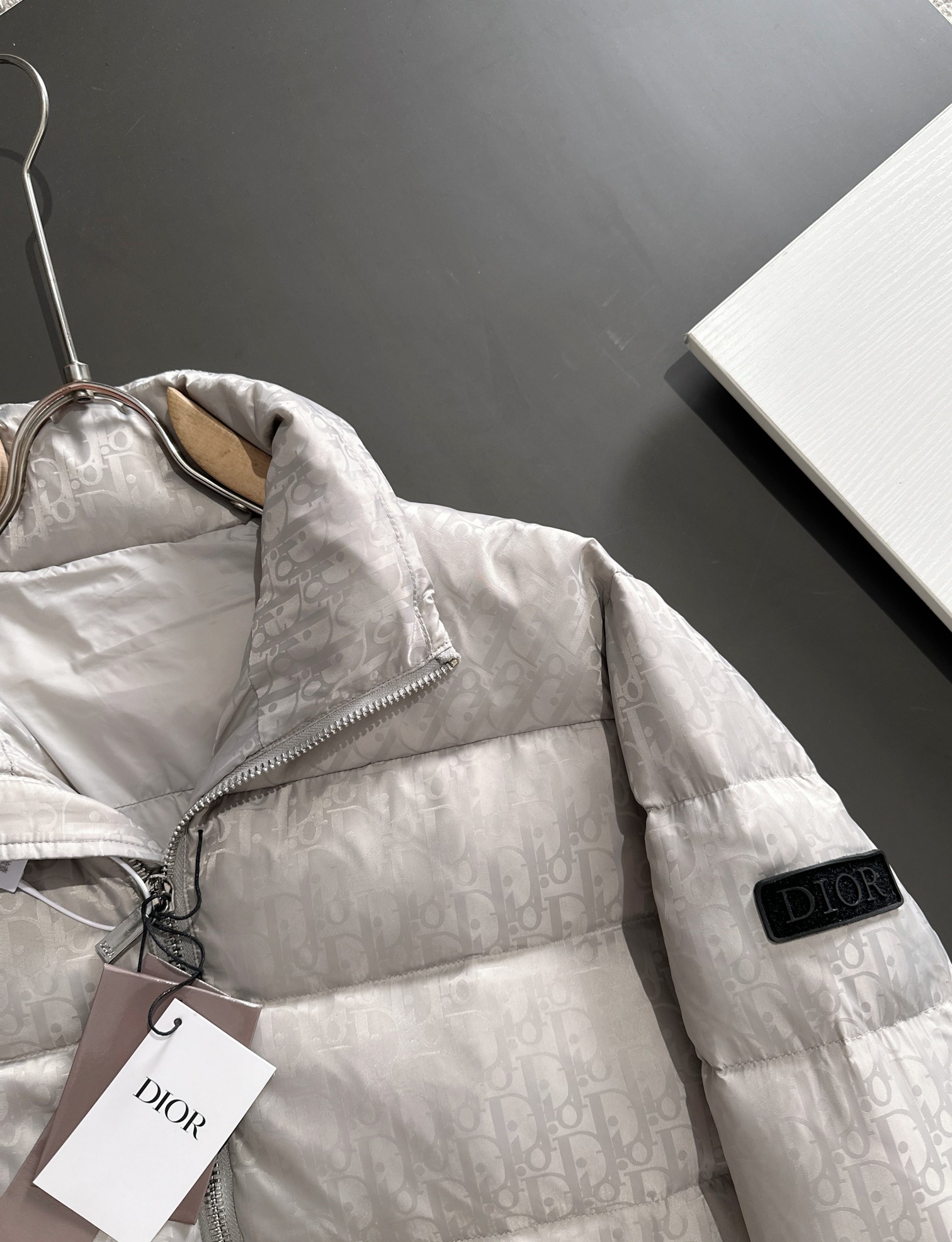 DIOR パファージャケット ディオール オブリーク テクニカル ジャカード